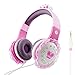 Produktbild Kinder Kopfhörer, VCOM Verstellbare Over Ear Stereo Mädchen Prinzessin Kinder Kopfhörer Musik Gaming Headsets mit Lautstärke Begrenzender für iPhone iPad Tablets Kindle PC Laptop Computers- Rosa