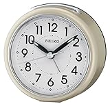 Seiko Wecker Analog Kunststoff Gold QHE125G