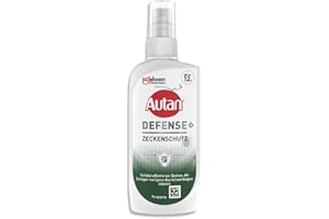 ‎AUTAN Autan Defense Zeckenschutz Pumpspray, Insektenschutz, hocheffektiver Schutz vor Zecken für bis zu 12h, Travel Essentials, 1er Pack ( 1 x 100 ml)