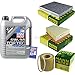 Produktbild Filter Set Inspektionspaket 5 Liter Liqui Moly Motoröl Top Tec 4600 5W-30 MANN-FILTER Innenraumfilter Luftfilter Ölfilter