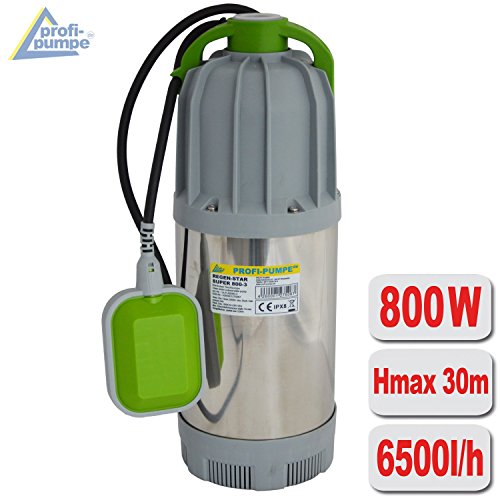 Preisvergleich Produktbild TAUCHPUMPE ZISTERNENPUMPE TAUCHDRUCKPUMPE 800-3 mit Schwimmerschalter REGENWASSERPUMPE für ZISTERNE, REGENTANK, REGENSPEICHER, ERDTANK, REGENWASSERTANK, WASSERTANK, REGENWASSERBEHÄLTER, REGENTONNE, REGENFASS, REGENWASSER NUTZUNG