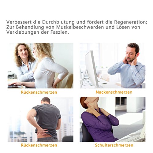 Faszienrolle – Selbstmassagerolle – ist ein ideales Regenerationstool zur Selbstmassage und zur Lösung der Myofascia – Not Just A Gadget - 6
