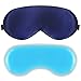 Produktbild Plemo Schlafmaske aus echter Seide mit Herausnehmbarem Kühlkissen / Kühlpack, 2 in 1 zum Wärmen und Kühlen für Entspannung & Wellness