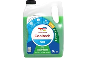 TotalEnergies Cooltech Plus (-7°C) Coolant 5 - Liter - Antifreeze and Coolants