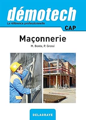 Delagrave Demotech Maçonnerie CAP - édition 2016