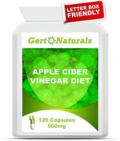 Gert Naturals, Apple Cider Vinegar Diet, 500mg, 120 Capsules