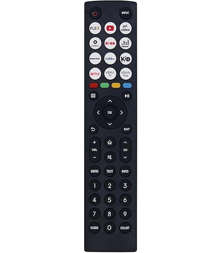 Telecomando Sostitutivo Voce Per TV Hisense Mini-LED Modelli 55U7NQTUK, 65U7NQTUK, 75U7NQTUK, 85U7NQTUK, 100U7NQTUK, 100E7NQTUK PRO - Codice ERF6B66H