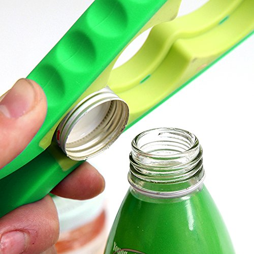 Dosenöffner Deckelöffner, FineGood 2 Pack Deckel aus rutschfeste Gummi Jar Opener für kleine Stärke Kleine Hände Arthritis Senioren - 5