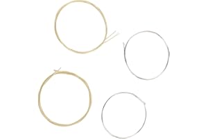 VGEBY Zestaw strun mandolinowych – 8 sztuk ze stali nierdzewnej z czystym dźwiękiem – części zamienne i akcesoria dla muzyków