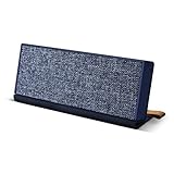 Fresh 'n Rebel Speaker Rockbox Fold Fabriq Edition, Potente Altoparlante Wireless Portatile 20W, Woofer Extra Bassi, Tecnologia DSP, Bluetooth, Tasti Touch, Funzione Powerbank + Vivavoce, In Tessuto, blu Indigo