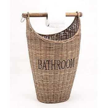 Vintage-Line Toilettenpapier Eimer Aufbewahrungskorb