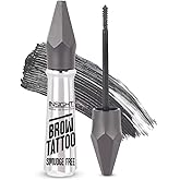 INSIGHT Cosmetics Brow Tattoo - Grey|Natural Finsh|Long Lasting|Smudge Free|Transferproof|Sculpts & Defines-5 g