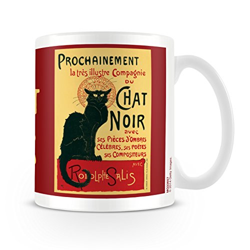 Pyramid Generic MG22657 Chat Noir Mug, Multicolore