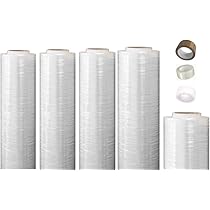 6 Bobine Pellicola Stretch Per Imballaggi - 400mt Cadauna, 23 Micron, 2.4kg - Foto 8