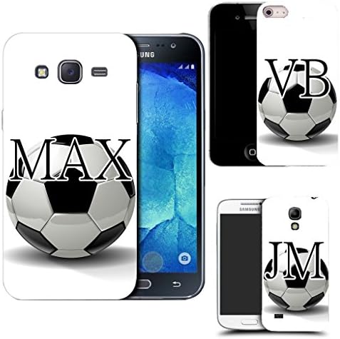 PERSONALISED INITIALS MONOGRAM MOBILE PHONE CASE FOR Sony Xperia M4 aqua - - zx1196 football