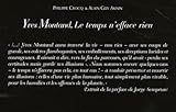 Image de Yves Montand : Le temps n'efface rien