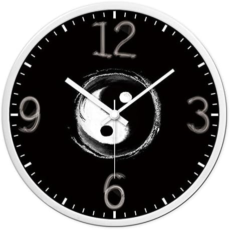 Wall clock, simple and stylish wall clock, ultra-quiet clock,quiet wall clock?Creative home pendant,12Inch