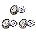 Razor Blades - SODIAL(R)3Pcs Shaver Razor Blades Cut Cutters Heads Replacement For Philips HQ8