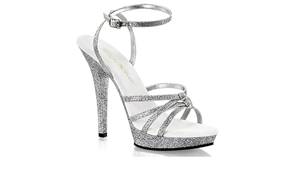 silver glitter heels uk
