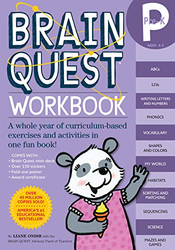 Brain Quest Workbook Pre-K livre