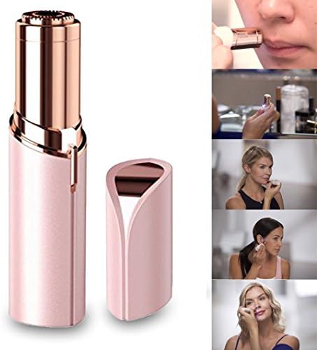 Toamen HOT Finishing Flawless Women's Painless Hair Remover, Facial Mini Portable Hair Remover Machine for Womens Facial Care, Ladies Painless Light Hair Remover for Lip Facial