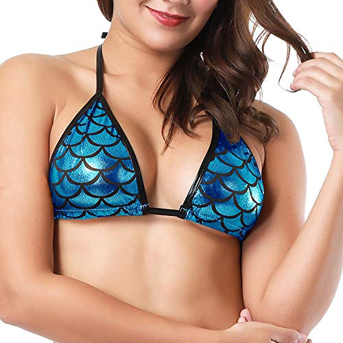 Preisvergleich Produktbild TOPKEAL Frauen Sexy Dessous Metallic Bikini Dancewear Leder Unterwäsche