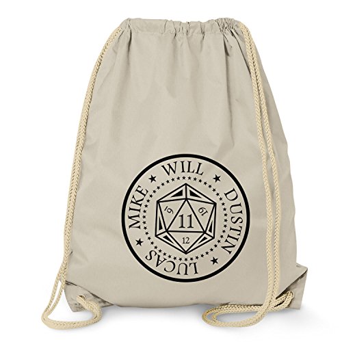 Preisvergleich Produktbild NERDO - Strange Cube - Turnbeutel, natur