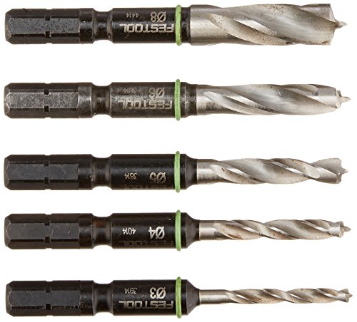 FESTOOL 495130 D 42071 CE/WK CENTROTEC BKS Brad Bohrer Set - 2