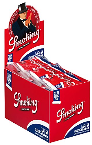 Smoking Classic Filters Long Size Slim Zigarettenfilter Lang 10x Bags (1200 Filter)