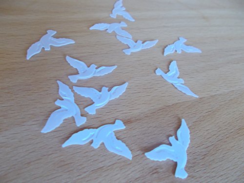 250 Stück schöne weiße Tauben Konfetti für bestimmte Anlässe - 4