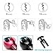 Automatic Hair Curling Curler LCD Display Ceramic Roller Iron Wave Machine Steamer UK Plug
