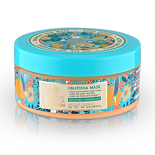 Natura Siberica Professional Oblepikha Hair Mask 300ml for Severely Damaged Hair