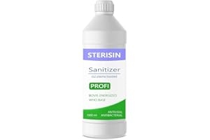 ‎MORIVEDA PLASMEA® - STERISIN PROFI Desinfektionsmittel (Bovis energetisierte, hochschwingende WHO-Basis-Rezeptur - 1l, 5l, 500ml) für Haushalt, Industrie und Pflege (1 Liter Flasche)