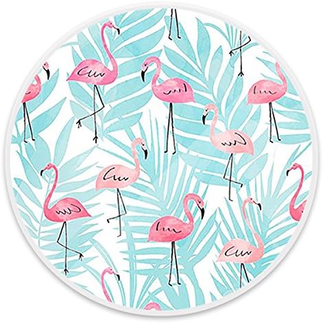 Flamingos Floral Prints Multifunction Expanding Stand and Grip Pop Mount Socket for Smartphones and Tablets