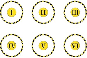 Jucoci Objective Markers Compatible with WH40K Boarding Assault (Miniature Not Included)