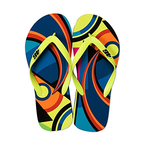 Preisvergleich Produktbild Valentino Rossi VR46 Valeyellow Flip Flops 2018 43 / 44