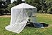 Garden Umbrella Parasol Table Screen Net Cover from Insects Wasps Flies Daddy Long Legs Spiders Mosquitoes - Suitable for 2.7m Parasol