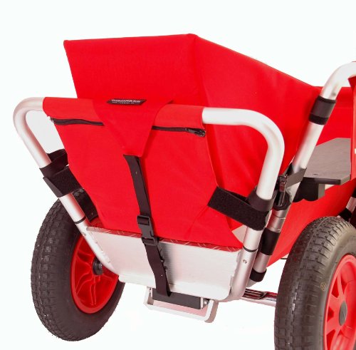 Walking Wagon Explorer and Long Edition Babyseat with Backframe (Blue)