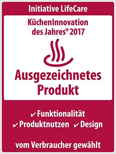 Gefu 13700 Spiralschneider SPIRELLI XL + Edelstahlstyling Universalmesser im Set - 7