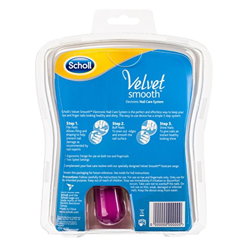 Scholl Velvet Smooth Elektrisches Nagelpflegesystem, pink - 2