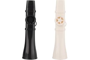 RUNPEAK Neu Kazoo Instrument 2025 - Bell Mund Adjustable Tone, Easy to Play Leichtes Kinder Musikinstrument Unterwegs, Rutschfeste Mehrweg Pfeife, Begleitung AusflüGe Feste Altersgruppen,Spielzeugprodukt