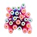 inkint 24 Pcs Self-adhesive Foam Hair Roller Soft Hair Bendy Curls Tool Salon Hair Styling Curling Sticks for Lady Girl (5 packs)