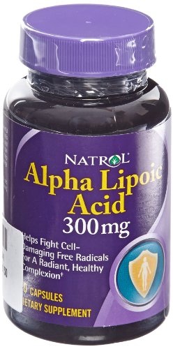 Natrol, Ácido Alfa Lipoico - 300mg x50caps