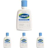 Cetaphil Face Wash Gentle Skin Cleanser for Dry to Normal, Sensitive Skin, 125 ml Hydrating Face Wash with Niacinamide, Vitam