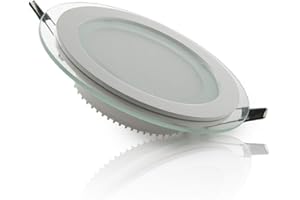 Foco Downlight LED 12W 1200Lm 4200ºK Circular Cristal Ø160Mm 40.000H [GR-MB01-12W-W] | Greenice