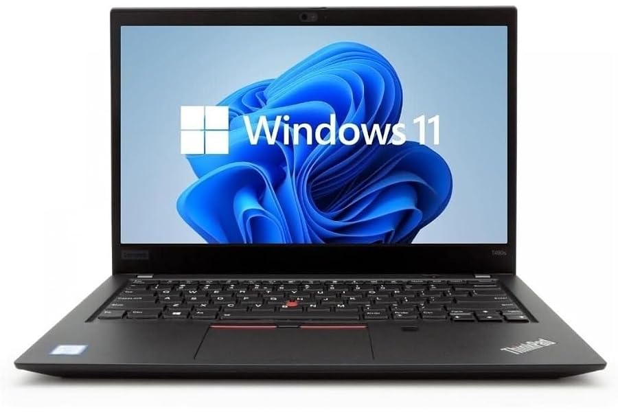 Lenovo ThinkPad T490s,14" FHD Touchscreen, Intel Core i5 8365U, 4 × 4,10 GHz, 8 GB RAM, 256 GB SSD, 