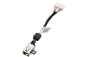 MMOBIEL DC Power Jack Złącze złącze Flex Ładowanie Gniazdo ładowania kompatybilne z Dell XPS 15 9550 9560 P56F Precision 5510