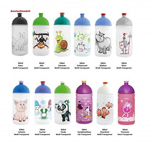 ISYbe Trinkflasche, schadstofffrei, spülmaschinengeeignet, auslaufsicher - 4