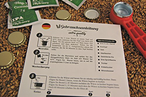 India pale ale bierbrauset für zuhause. Anleitung in Deutsch - 4