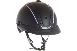 Casco MISTRALL-2 Riding Helmet Black Floral + MyStyle Interchangeable Stripes